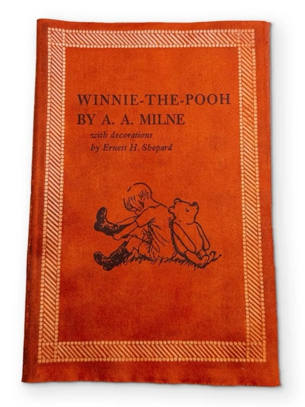 Winnie the Pooh Book Shaped Microfiber Eyeglasses Cleaning Cloth Screens Phones